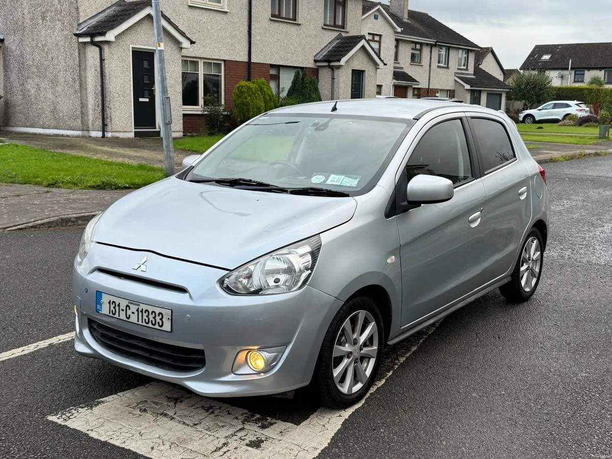 2013 Mitsubishi mirage very low miles nct and tax - Image 1