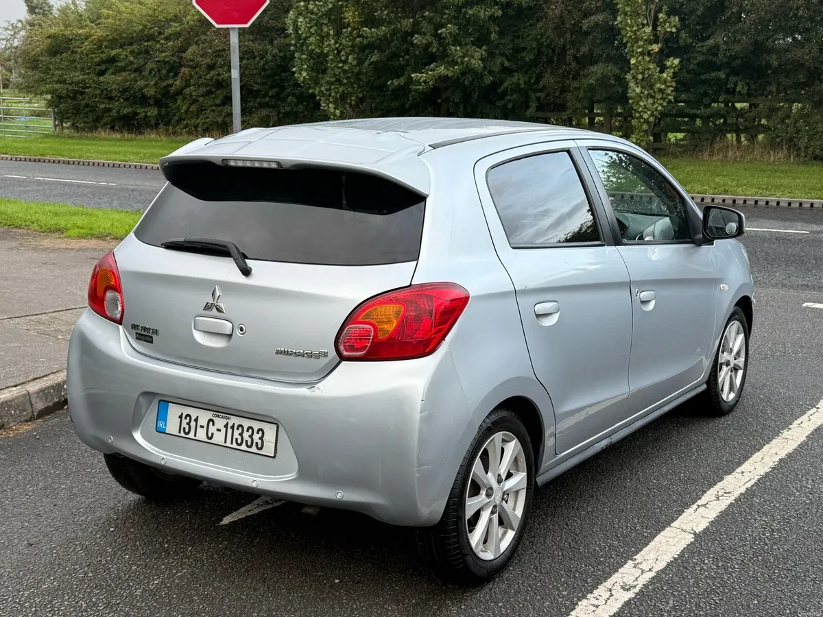 2013 Mitsubishi mirage very low miles nct and tax - Image 3