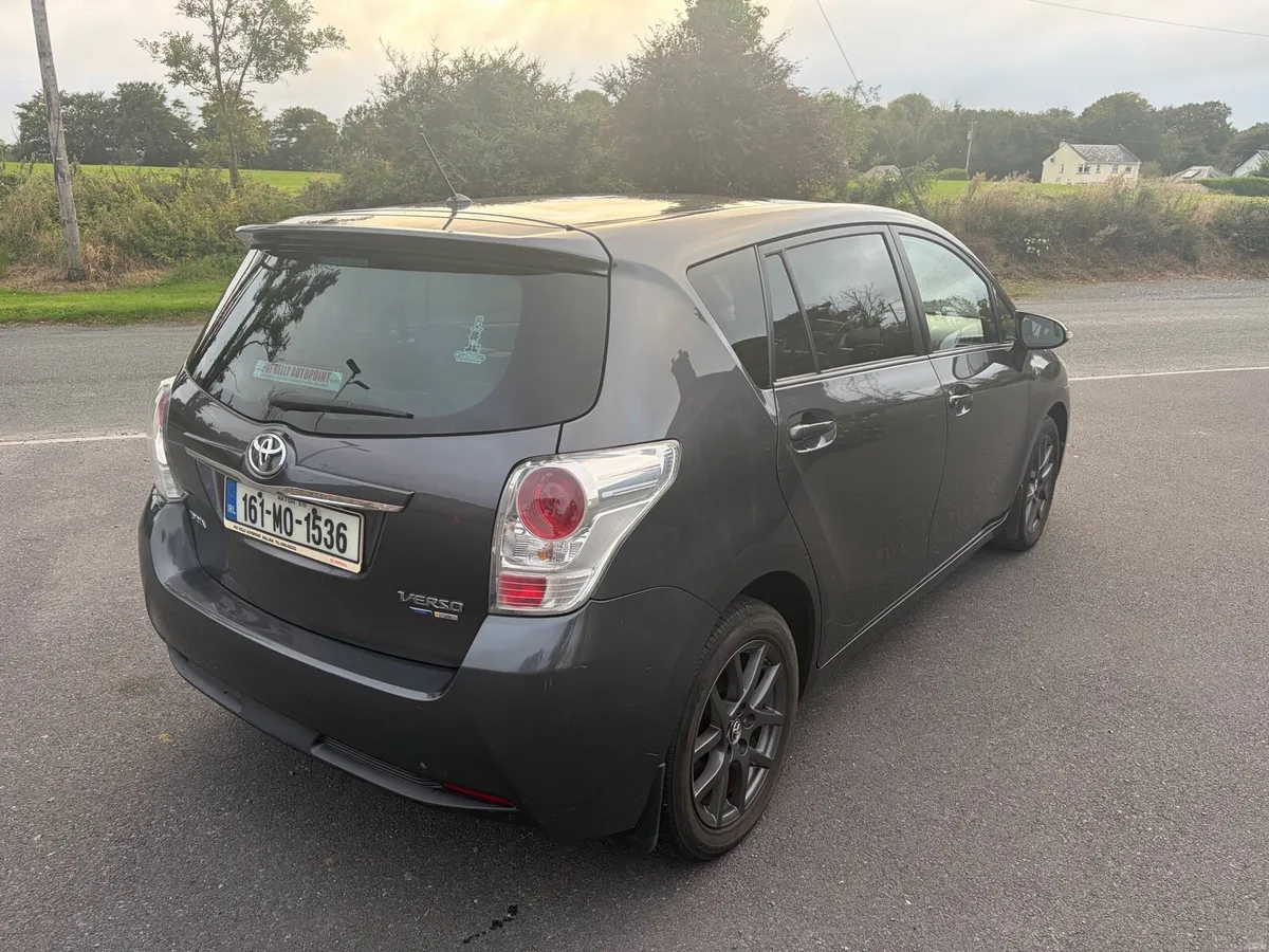 161 TOYOTA VERSO LOW MILEAGE - Image 3