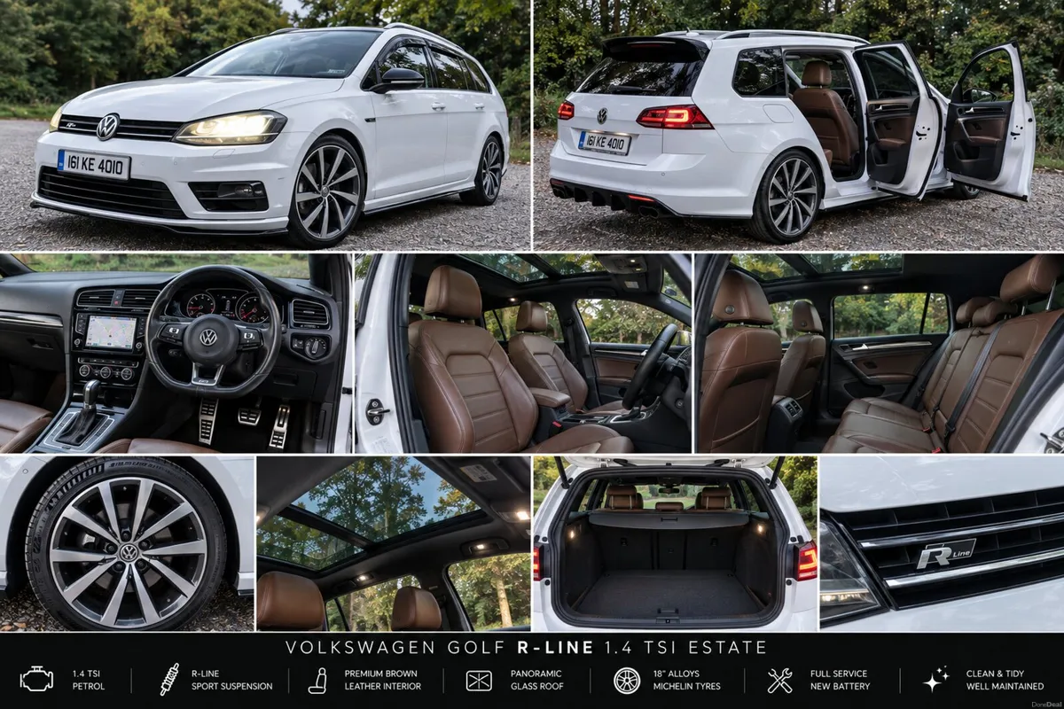Volkswagen golf R line estate 2016 1.4 TSI Sport - Image 1