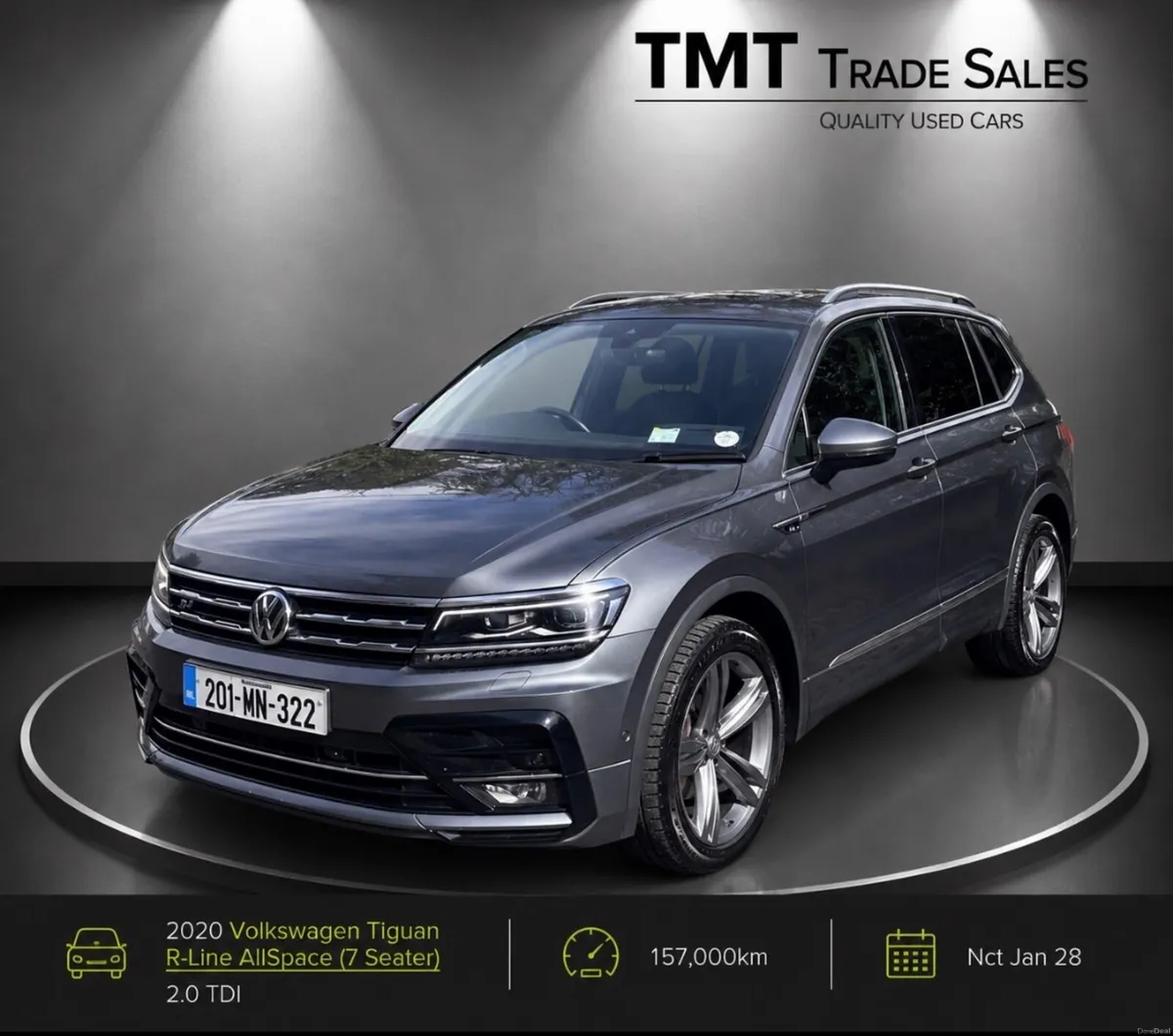 2020Volkswagen Tiguan Allspace R-Line 2.0TDI 7seat - Image 1