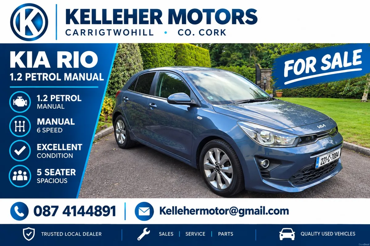 Kia Rio 2022 1.2 petrol - Image 1