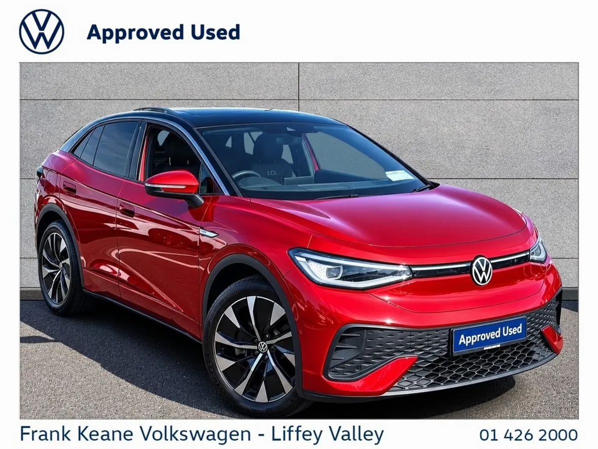 Volkswagen ID.5 77KWH FAMILY 204HP *KINGS RED META - Image 1