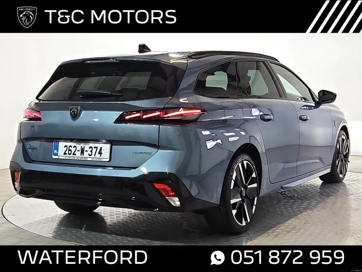 Peugeot 308 *Demo Hybrid* SW GT Model - Rear Camer - Image 3