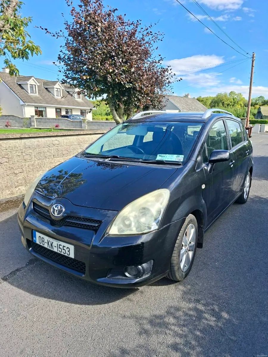 TOYOTA COROLLA VERSO 2008 7 SEATER - Image 2