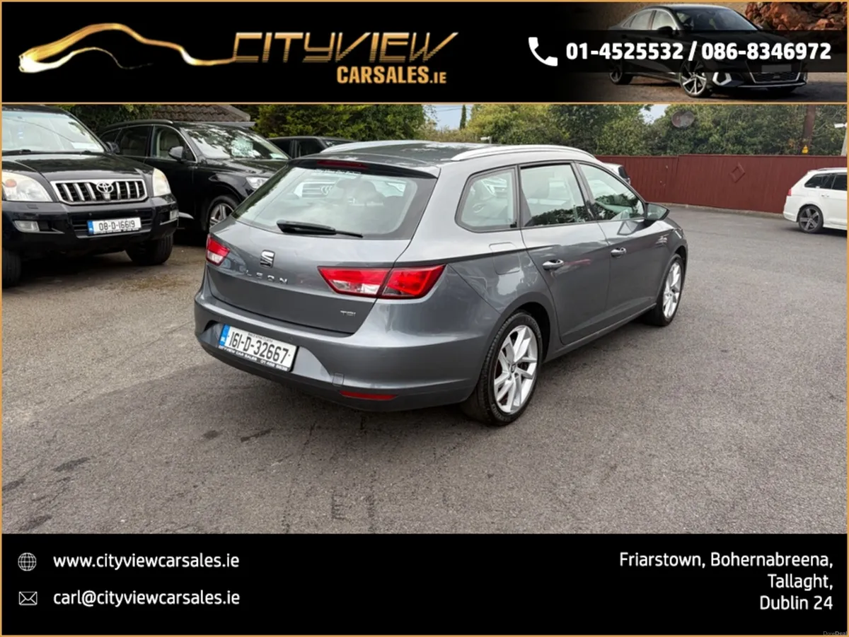 SEAT Leon ST 1.6TDI ESTATE 110HP SE//NEW NCT - Image 4