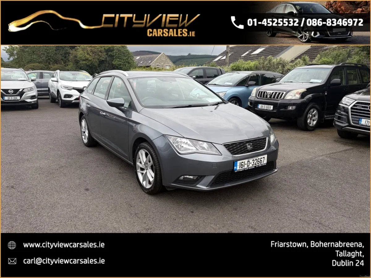 SEAT Leon ST 1.6TDI ESTATE 110HP SE//NEW NCT - Image 2