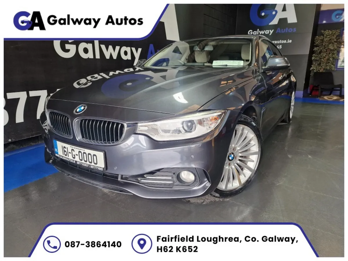 BMW 4-Series 420i GRAN COUPE LUXURY **SAT NAV, ELE - Image 1