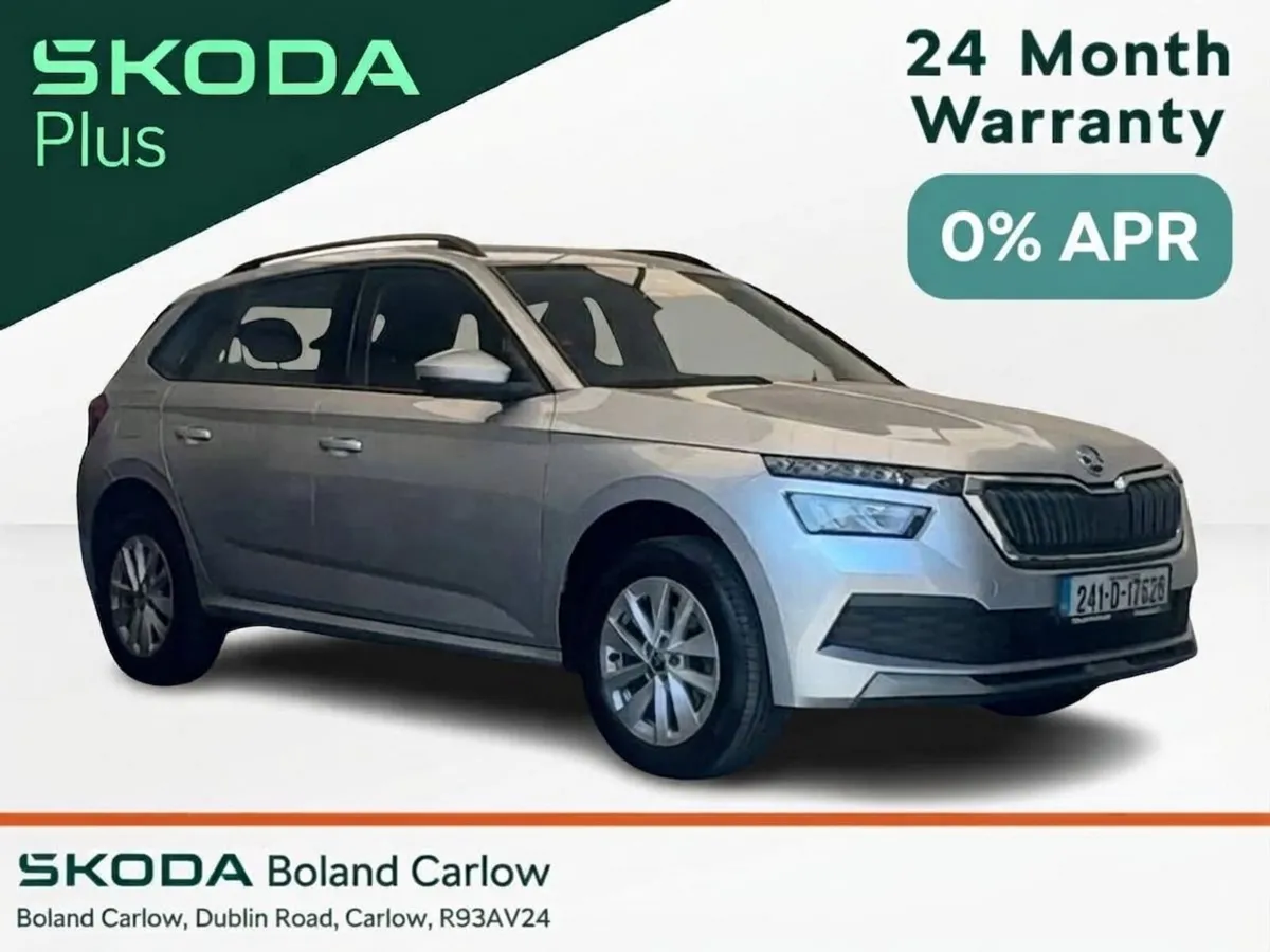 Skoda Kamiq 1.0TSI AMB *0% APR AVAILABLE* €40 PER - Image 1