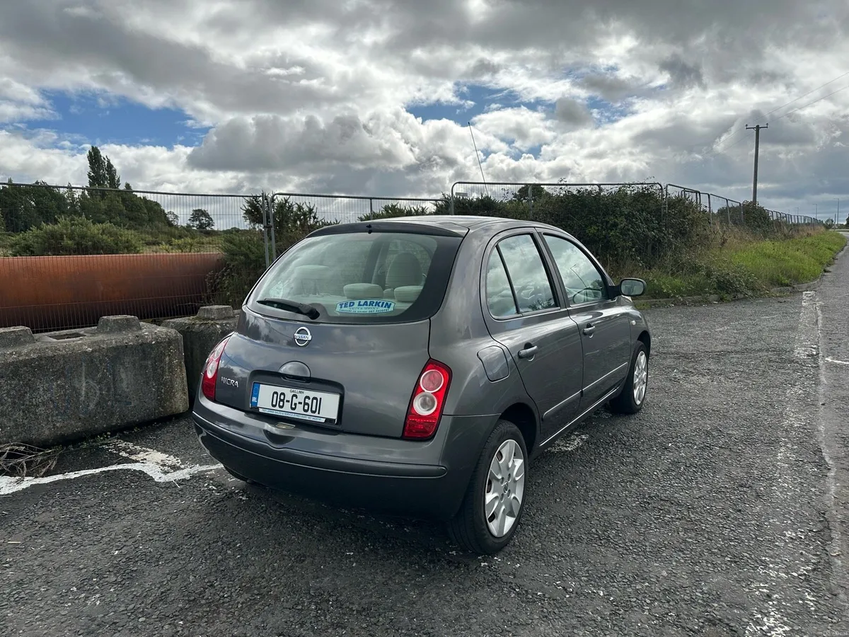 08 Nissan Micra Low Miles NCT + Tax - Image 4