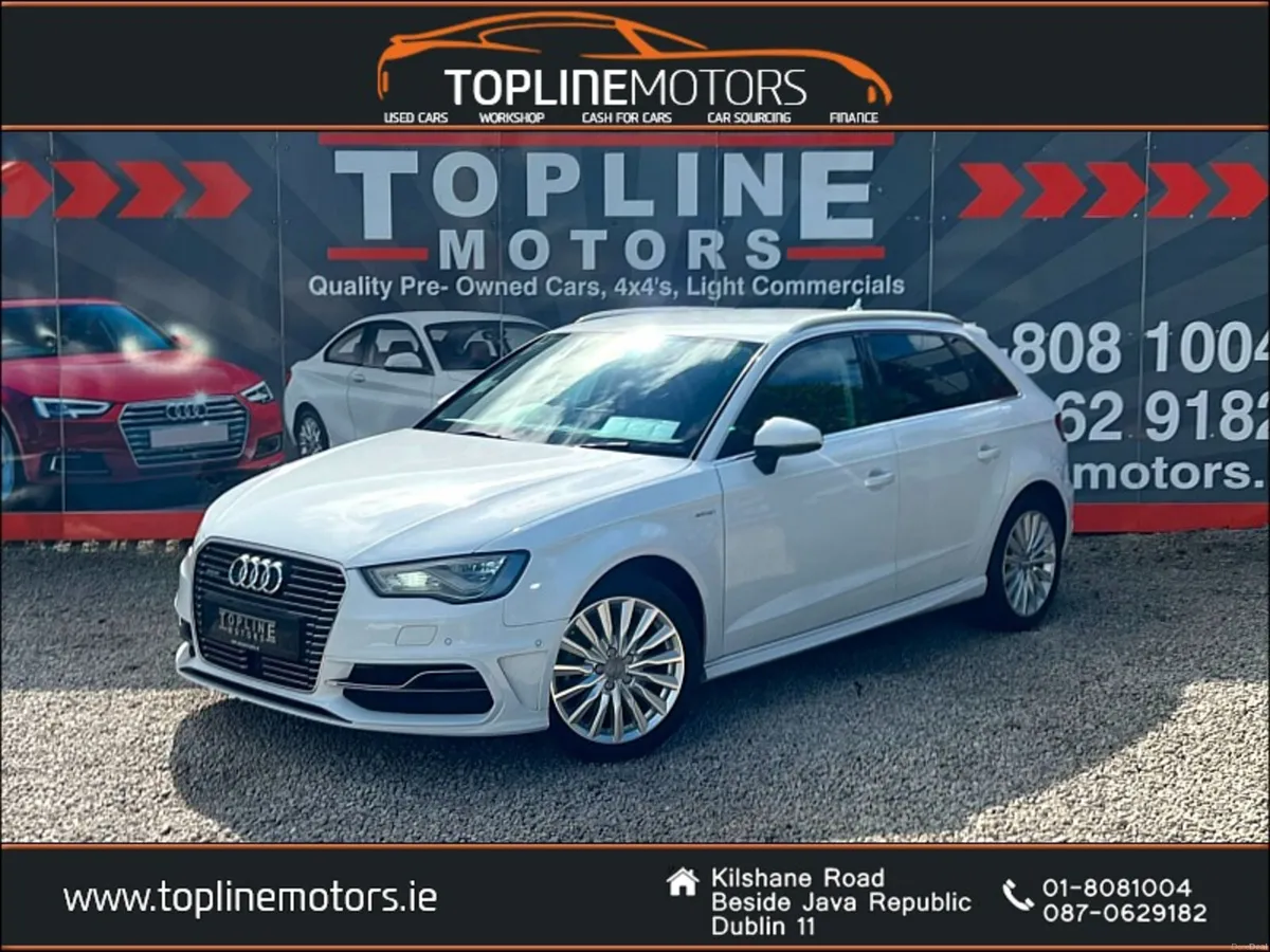 ==AUDI A3 E-TRON S-LINE//NEW NCT//BLACK LEATHER== - Image 1
