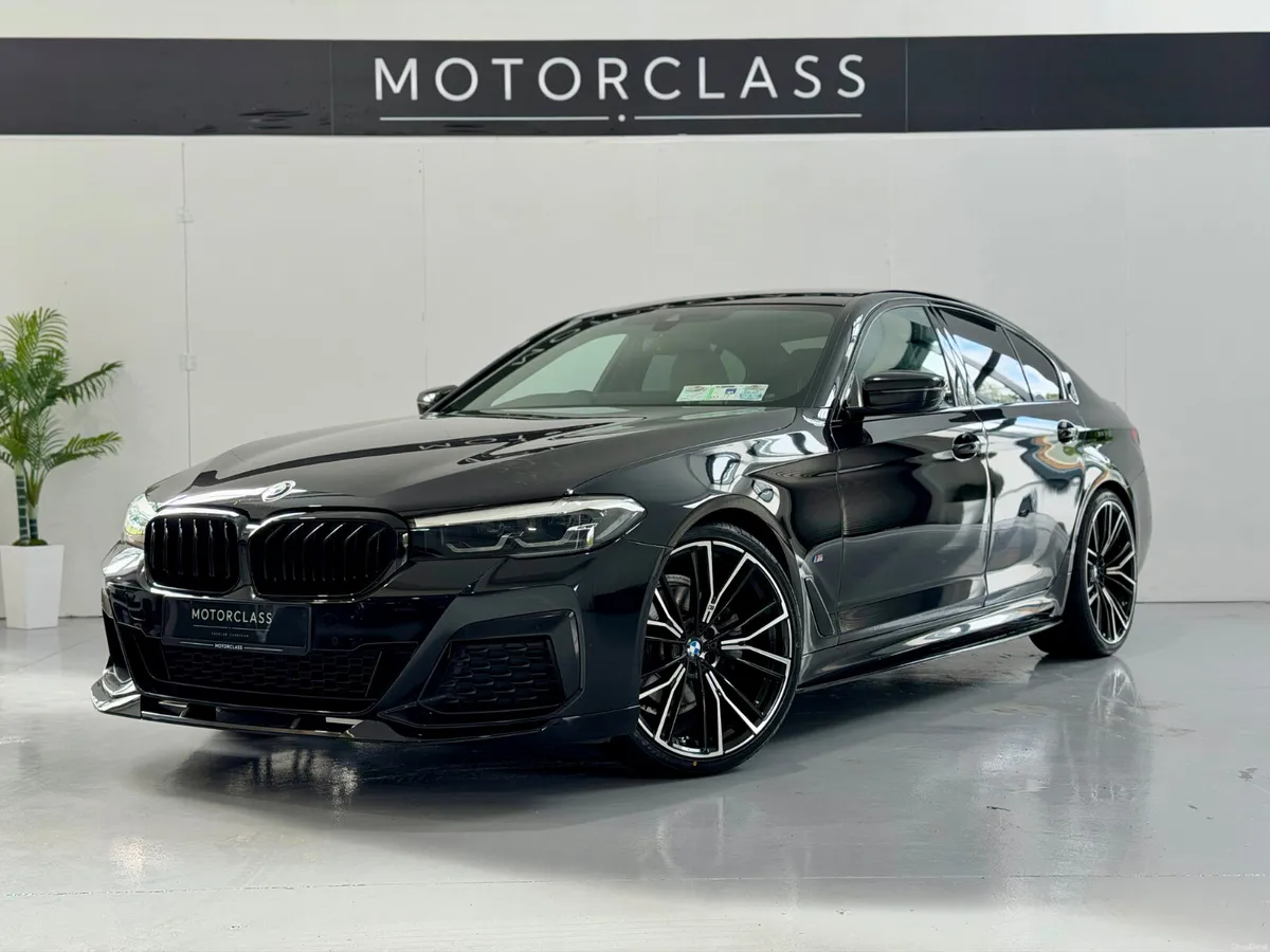 2021 BMW 5 Series 520D M Sport Full Service Histor - Image 3