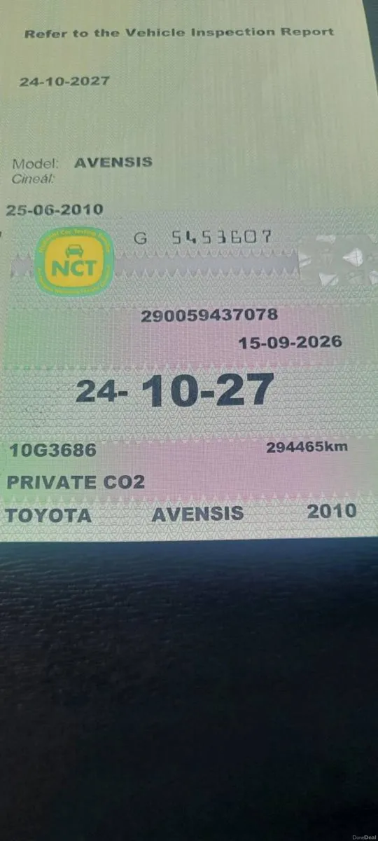 Avensis 087 6727456 - Image 6