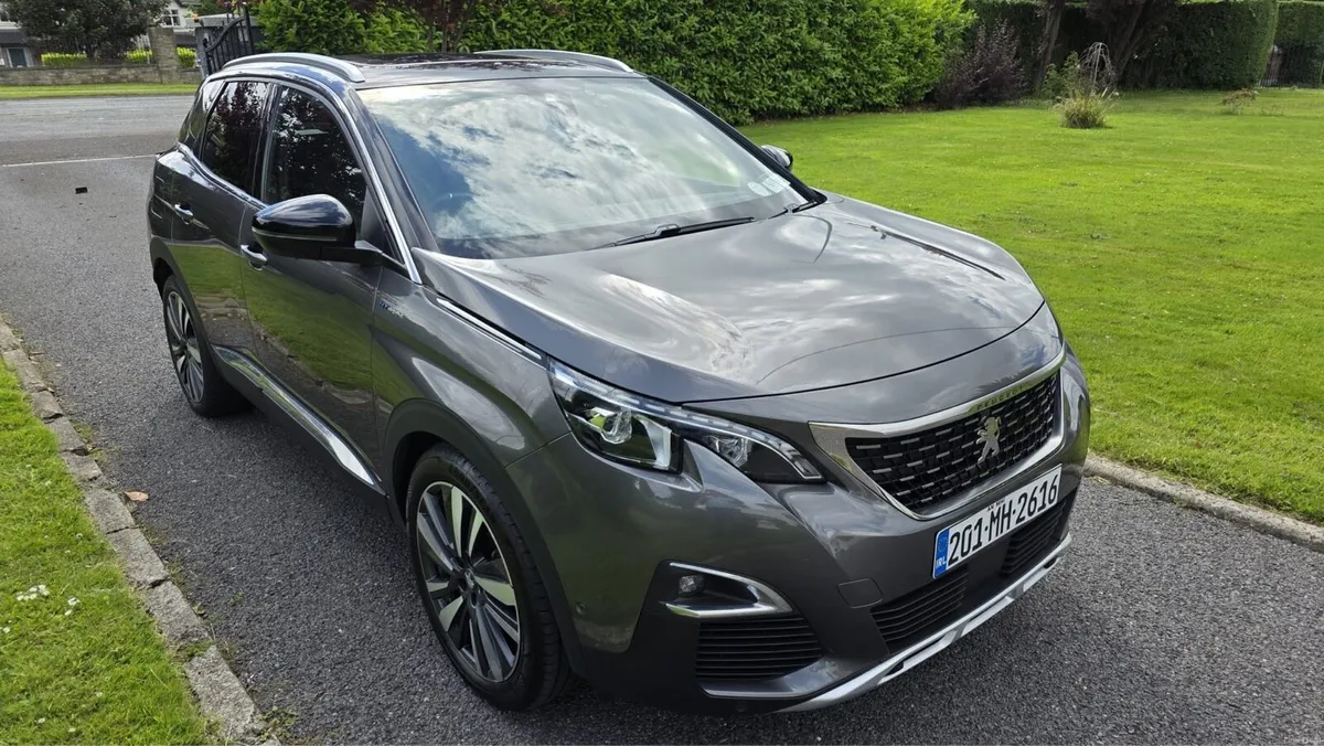 RARE 2020 Peugeot 3008 GT 300BHP 4WD PLUGIN HYBRID - Image 1