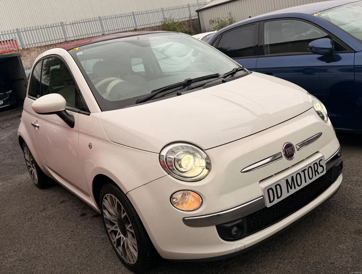 Fiat 500  2015 twin air turbo convertible - Image 2