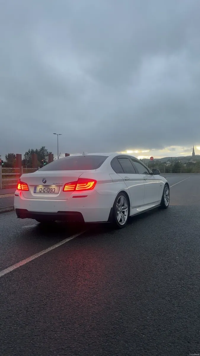 2012 Ice White BMW Auto 520d F-10 M-Sport - Image 6