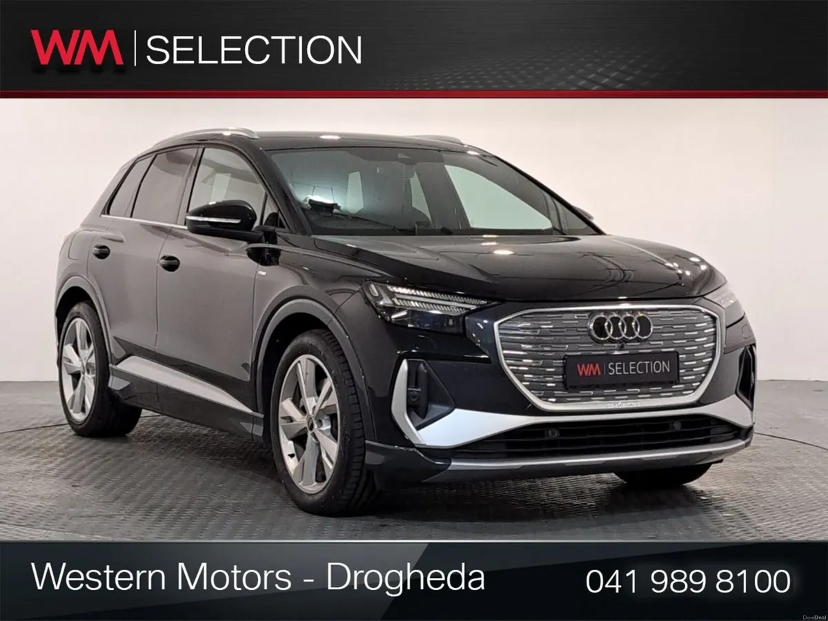Audi Q4 e-tron S Line 40 Electric 63kWh - Image 1