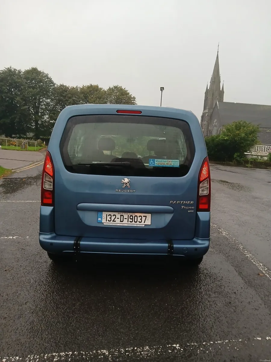 Peugeot partner tepee wheelchair accessible new nc - Image 4