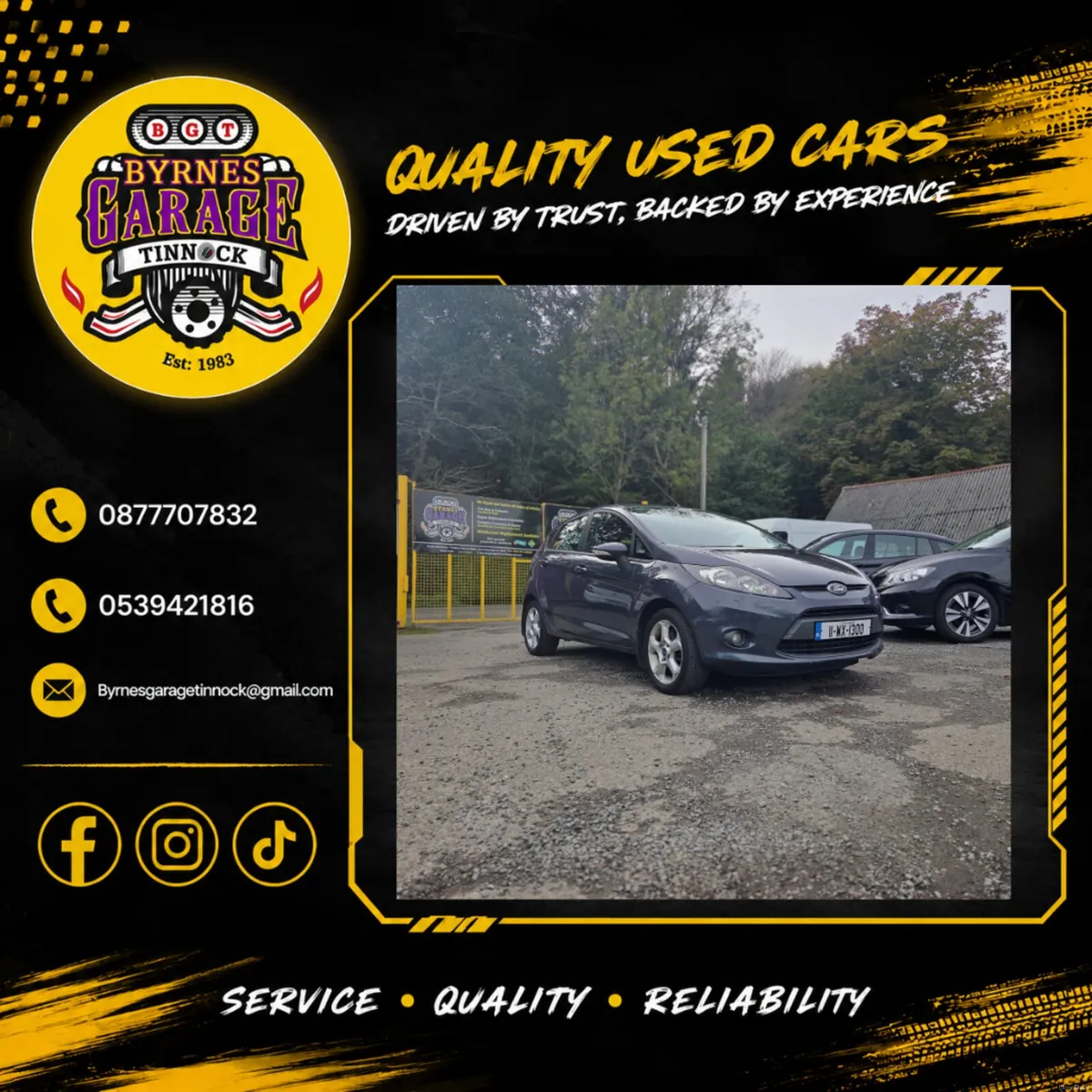 Low Mileage Ford Fiesta NCT Warranty - Image 1