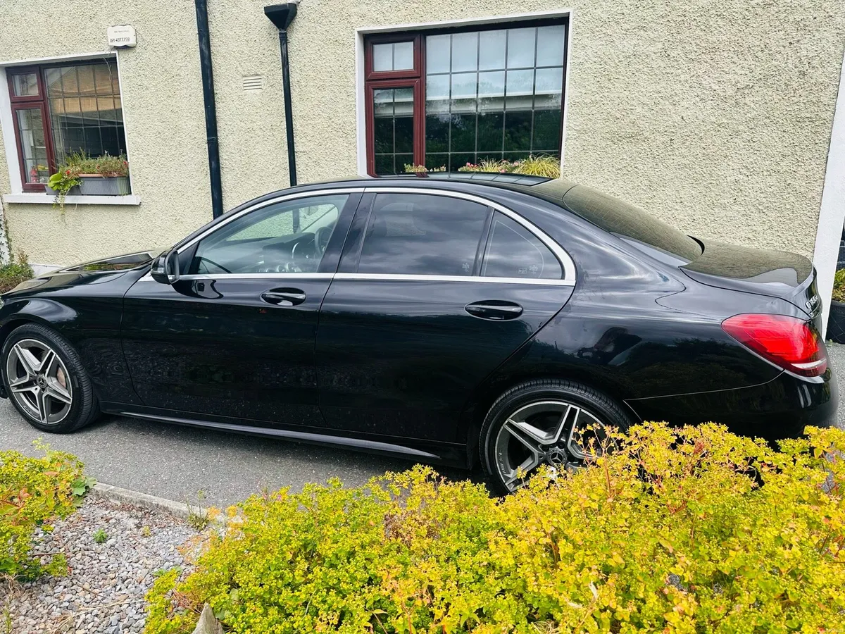 2019 Mercedes Benz C180d Automatic-Cream Leather - Image 3