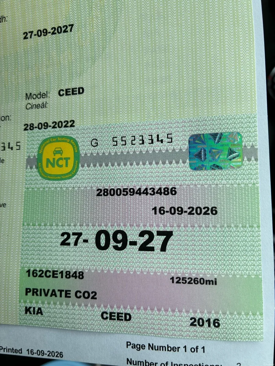 Kia Ceed - New NCT - Image 2