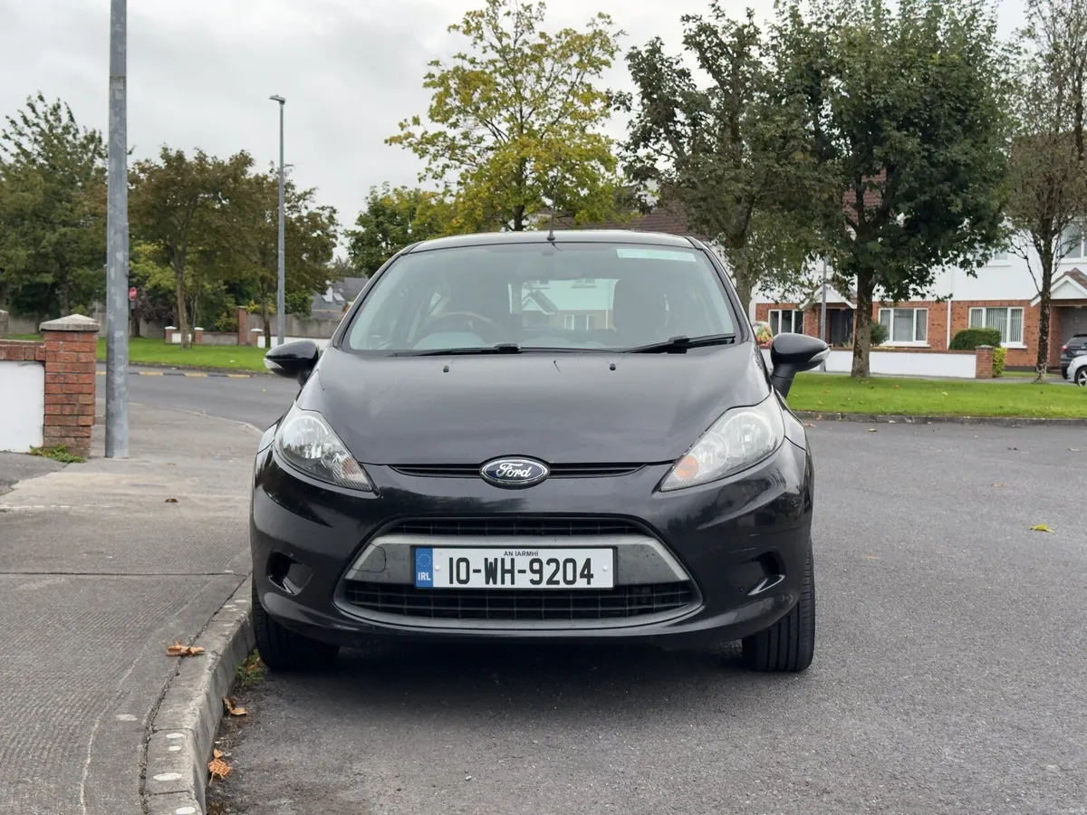 2010 Ford Fiesta 1.4 TDCi Edge - 3 Door, Black - Image 1