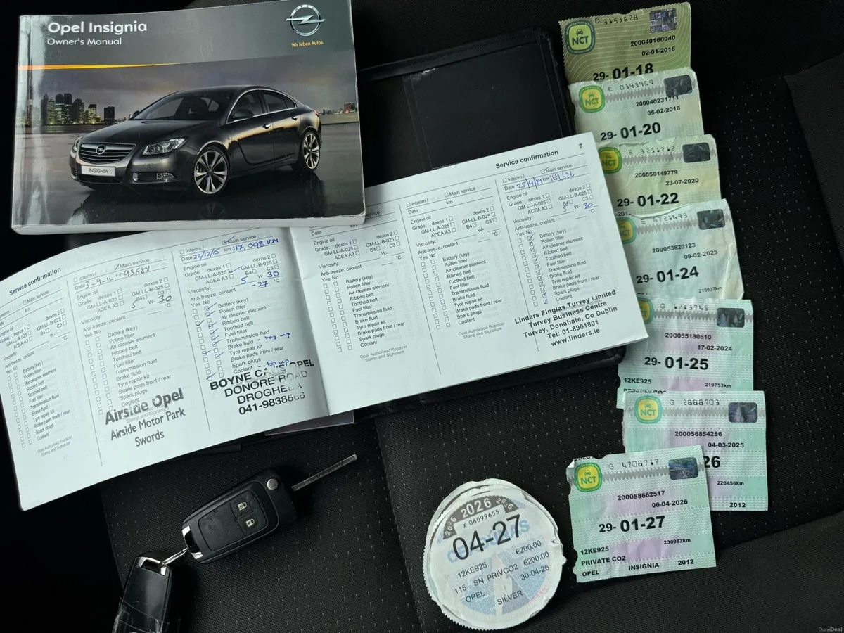 2012 Opel Insignia NCT 02-2027 TAX 04-2027 low km - Image 5