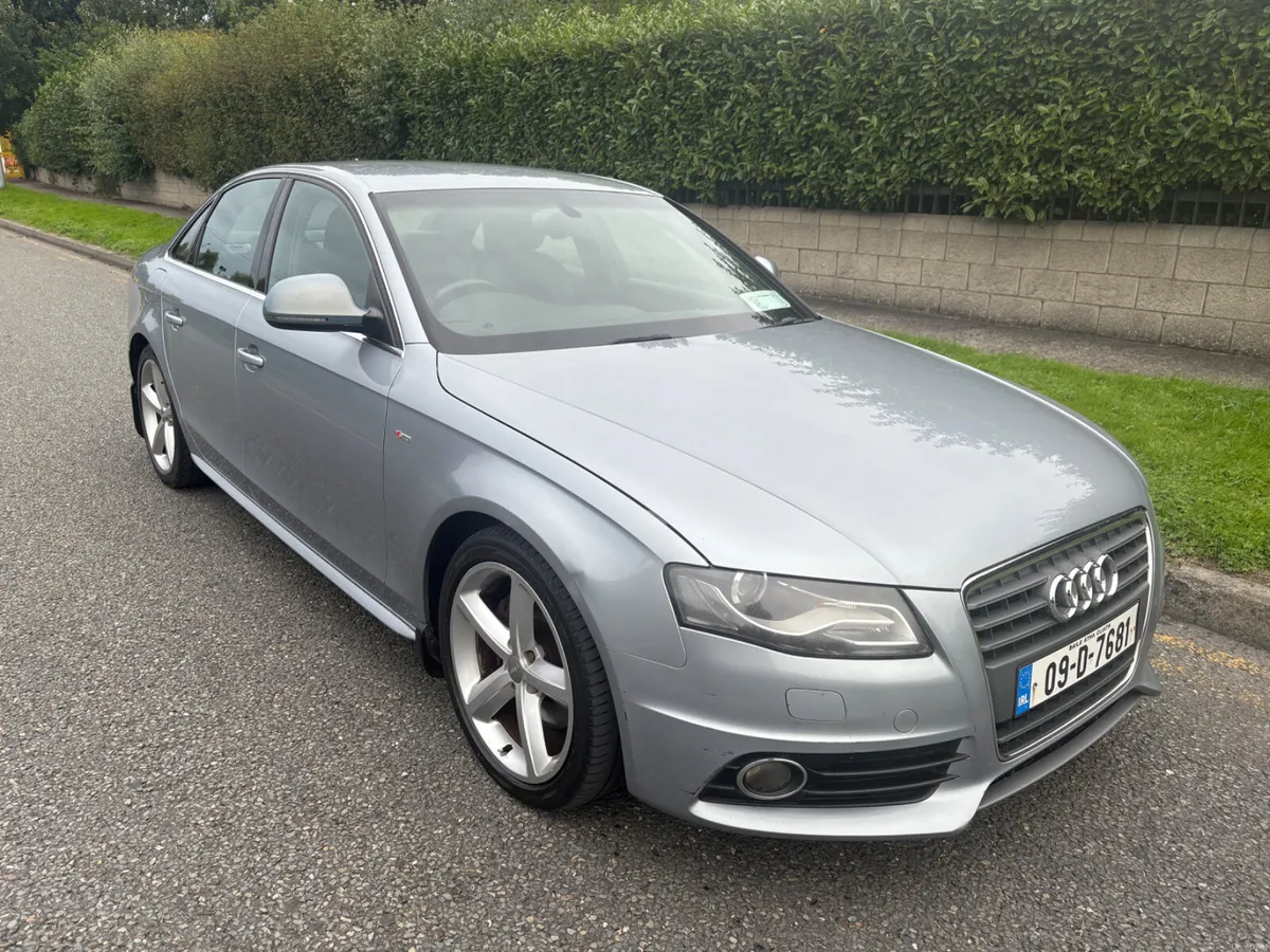 Audi A4 S line, tax and tested, low km - Image 1