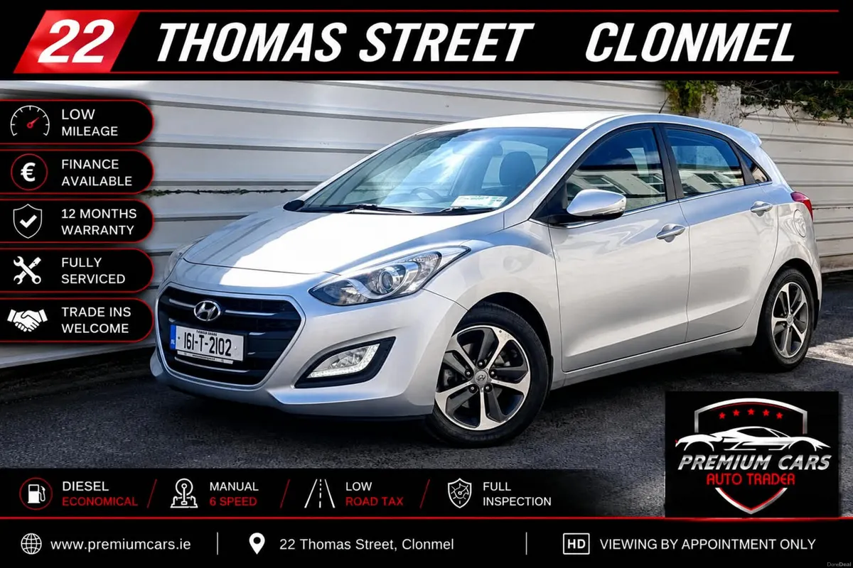 HYUNDAI I30 DELUXE 2016 - Image 1