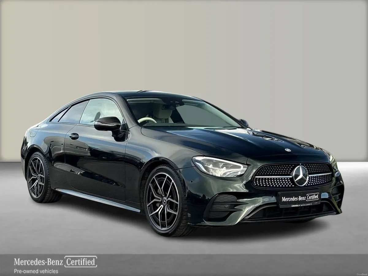 Mercedes-Benz E-Class E 220d Coupe | AMG Line | Em - Image 1