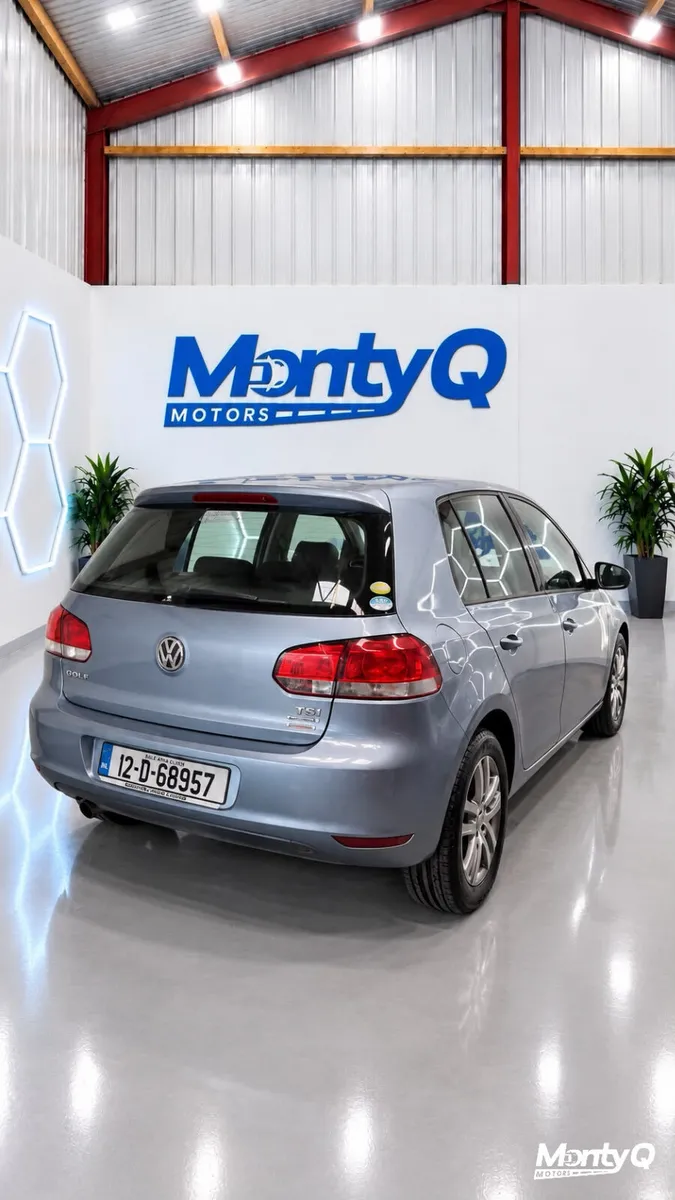 2012 VW Golf TSI Automatic - 93K KM - light blue - Image 5