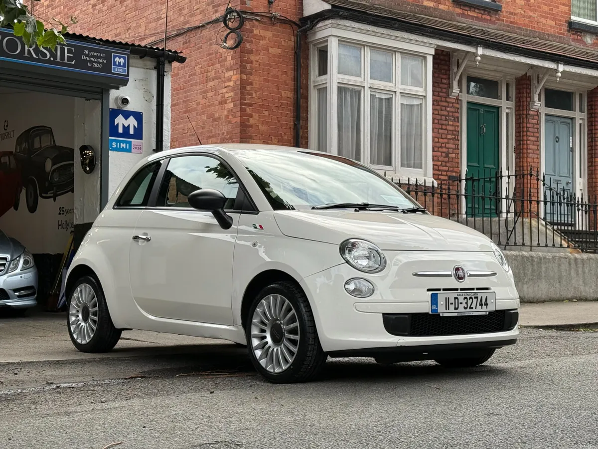 2011 Fiat 500, 1.2 Pop, 92kms, 1 Owner, New Nct, - Image 3