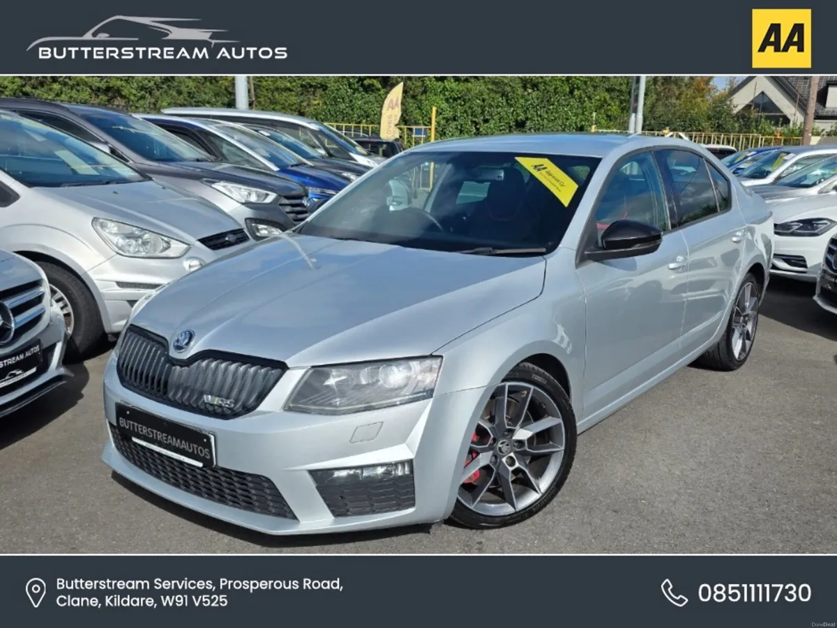 Skoda Octavia RS 2.0 TDI FULL LEATHER WING BACKS - Image 3