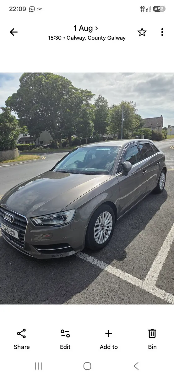 Audi A3 SB TFSI Petrol Automatic 2015 (AMBIENTE) - Image 2