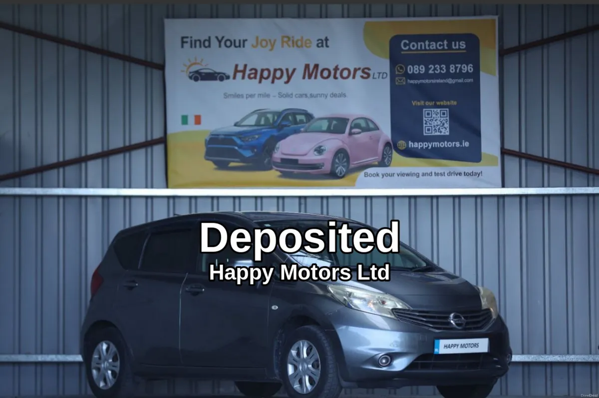 Nissan Note 2013 great condition - Image 1