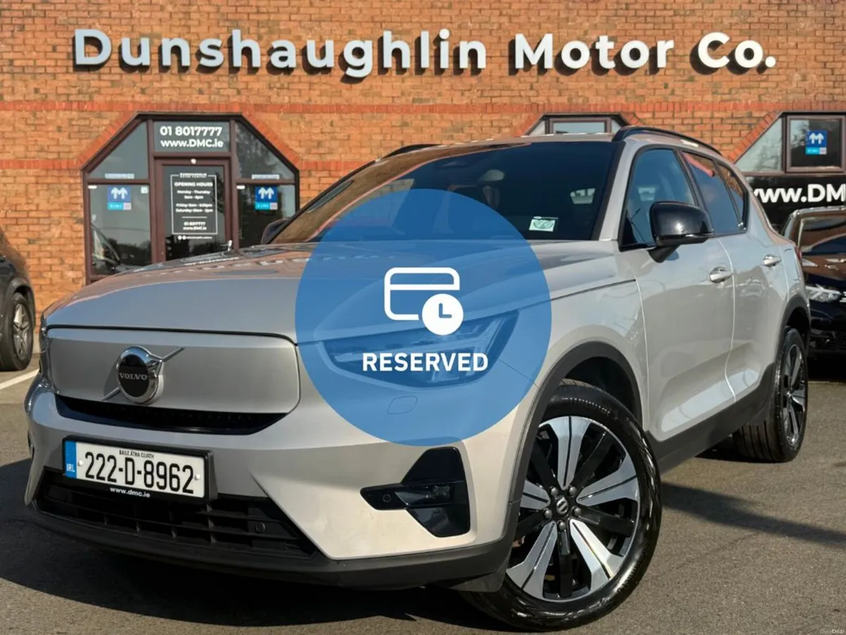 Volvo XC40 RECHARGE PLUS EV AUTO *IRISH CAR* - Image 1