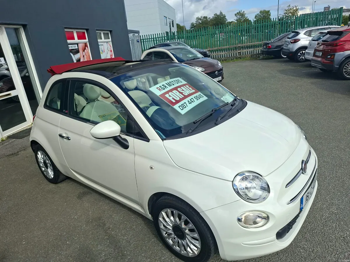 Fiat 500 2016 Automatic Convertible Low Km New Nct - Image 6