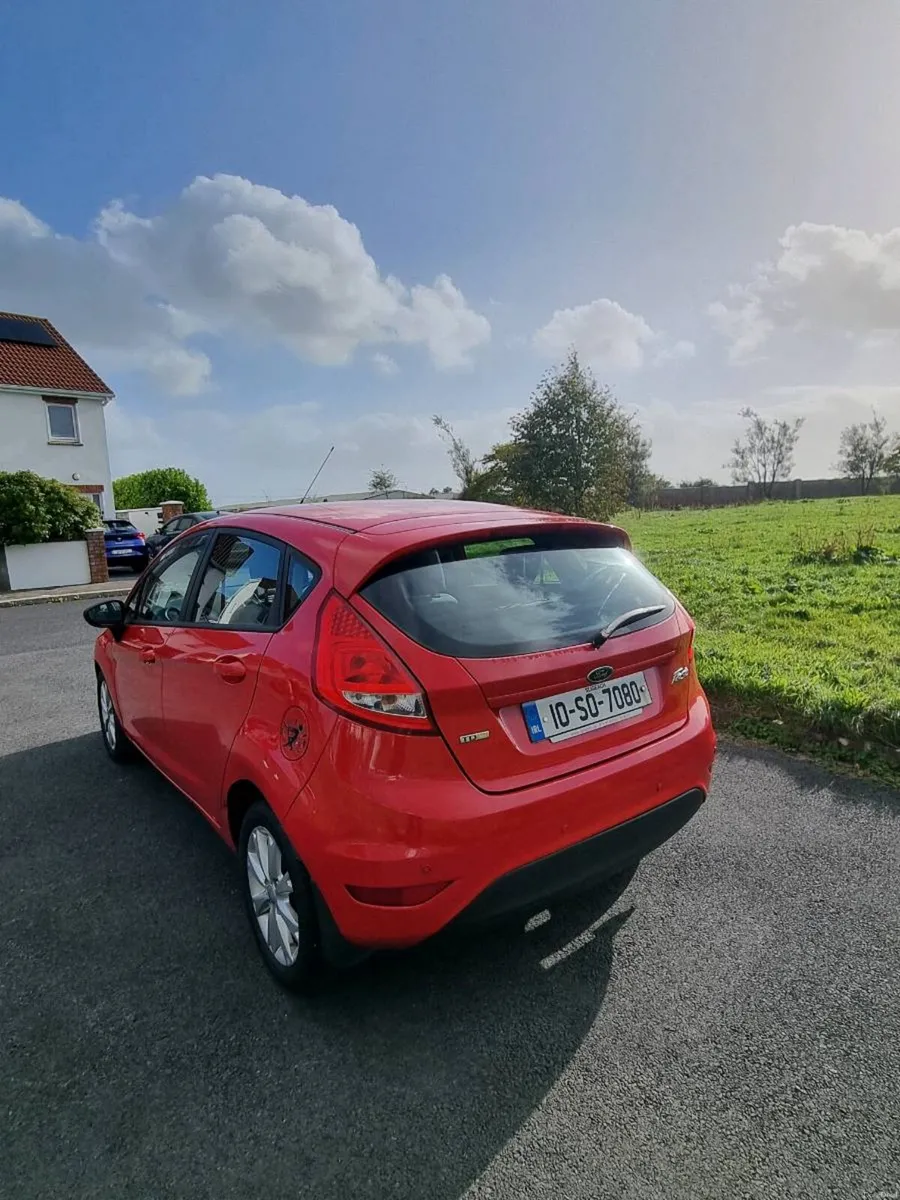 2010 - Red Ford Fiesta - 1.4L TDI - Image 2