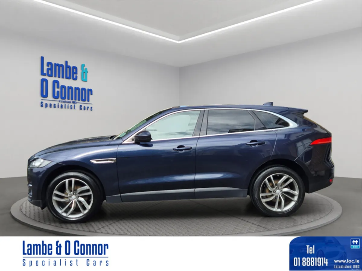 Jaguar F-Pace 2.0 D AWD PRESTIGE AUTO *** BLUE MET - Image 1