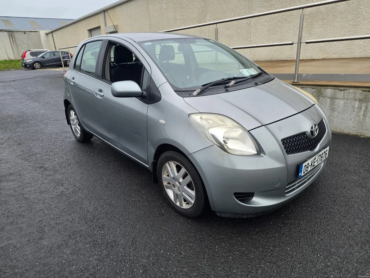 2008 Toyota Yaris, New NCT: 08/27 Tax: 03/27 - Image 1