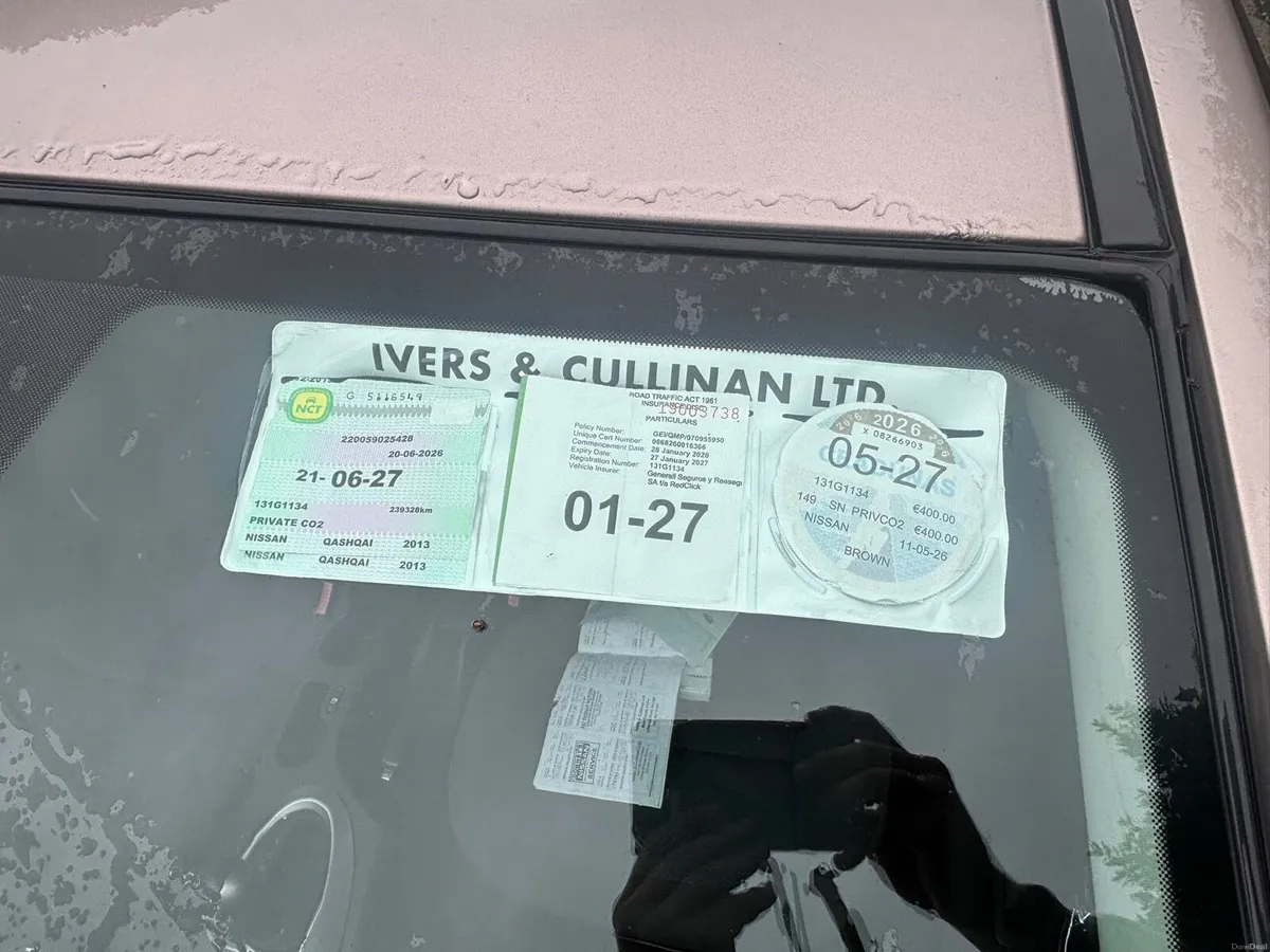 2013 Nissan Qashqai auto nct and tax - Image 4