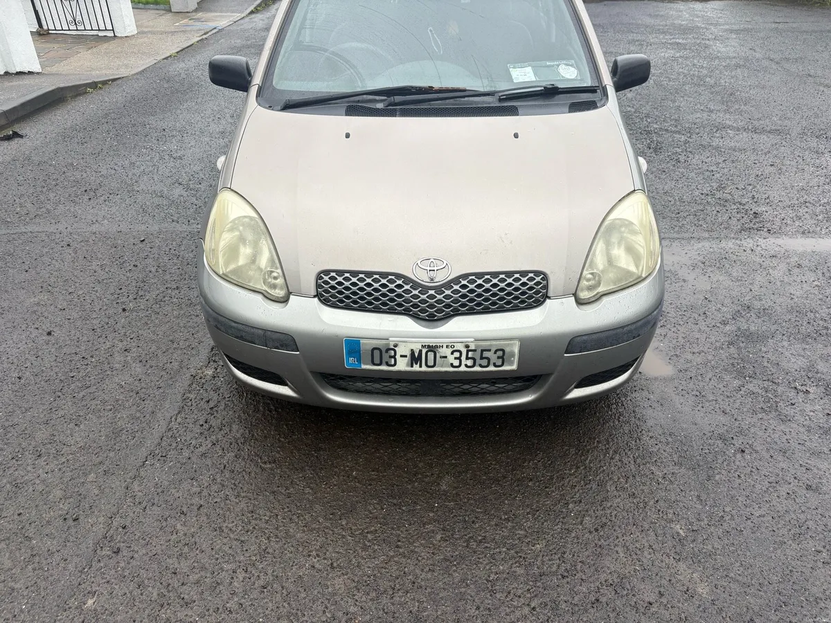 2003 Toyota Yaris 1.0 NCT 12/26 Tax 04/27 - Image 3