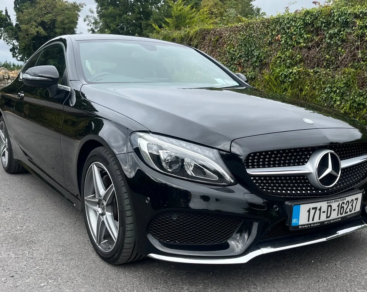 2017 Mercedes C220d Coupe AMG Line Auto Irish Car - Image 2