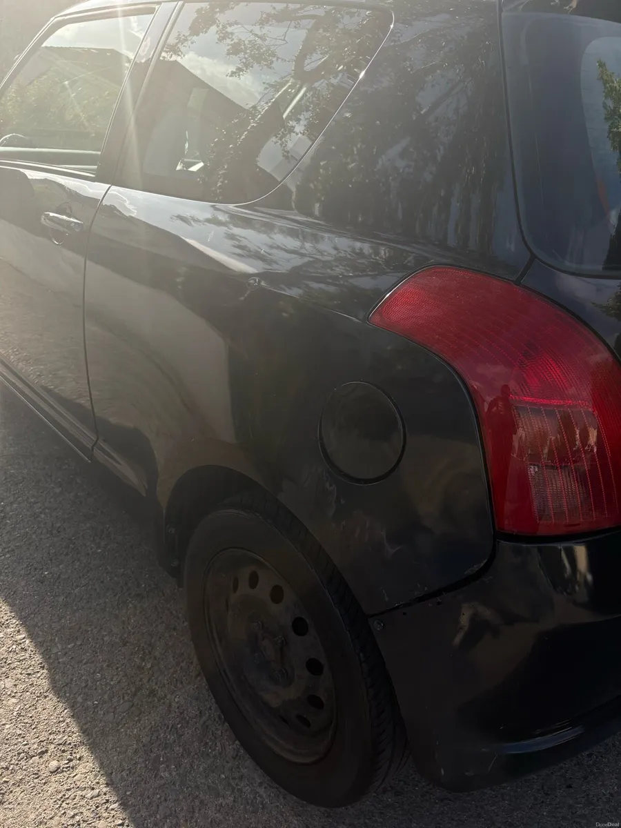 07 Black Suzuki Swift - very low mileage - Image 2