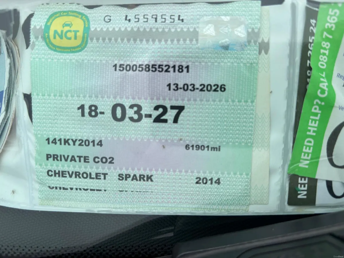 Chevrolet Spark 2014  1.0  PETROL  LOW  MILEAGE - Image 5