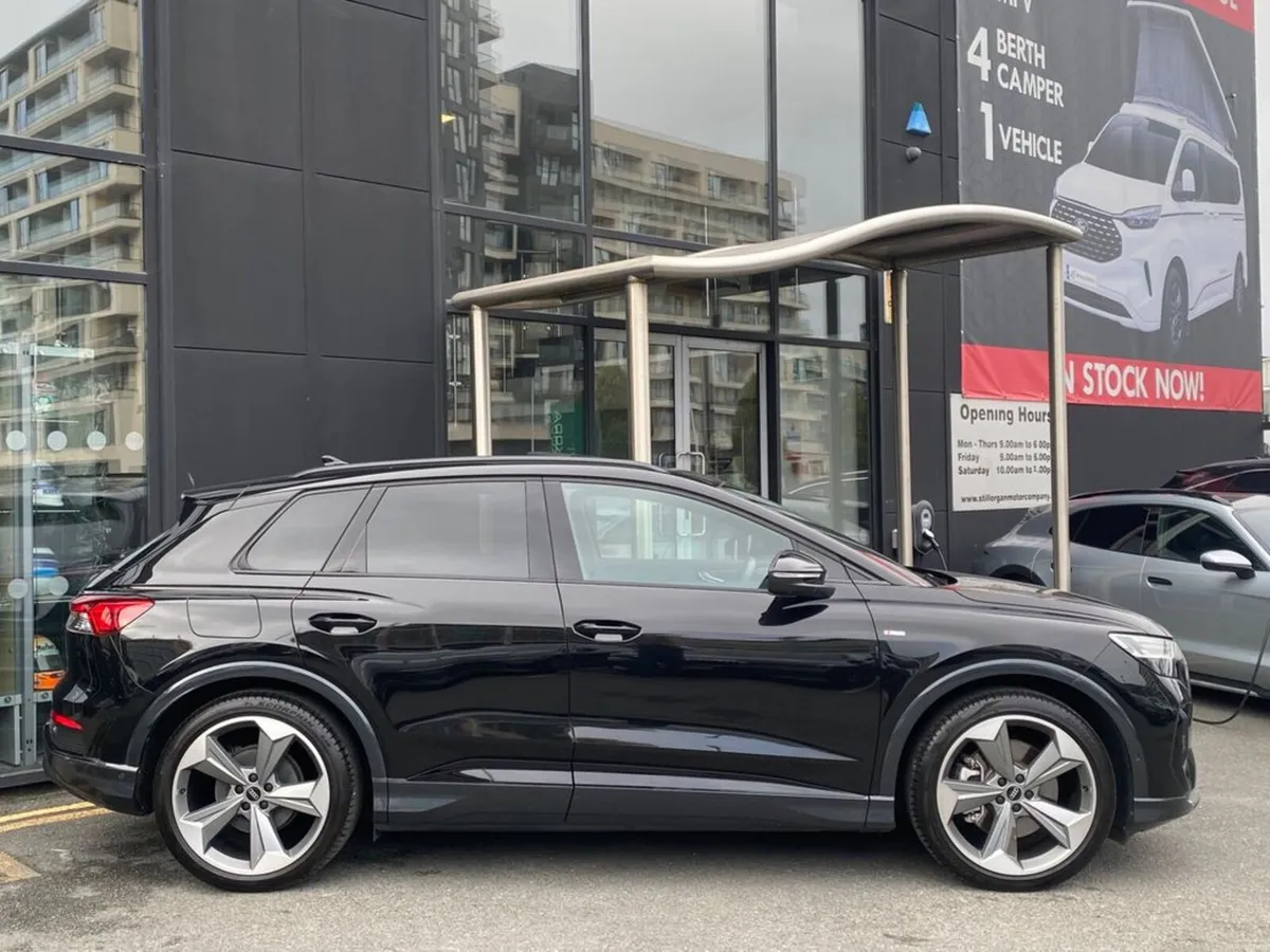 Audi Q4 e-tron 45 Black Edition S-Line Auto EV - Image 2