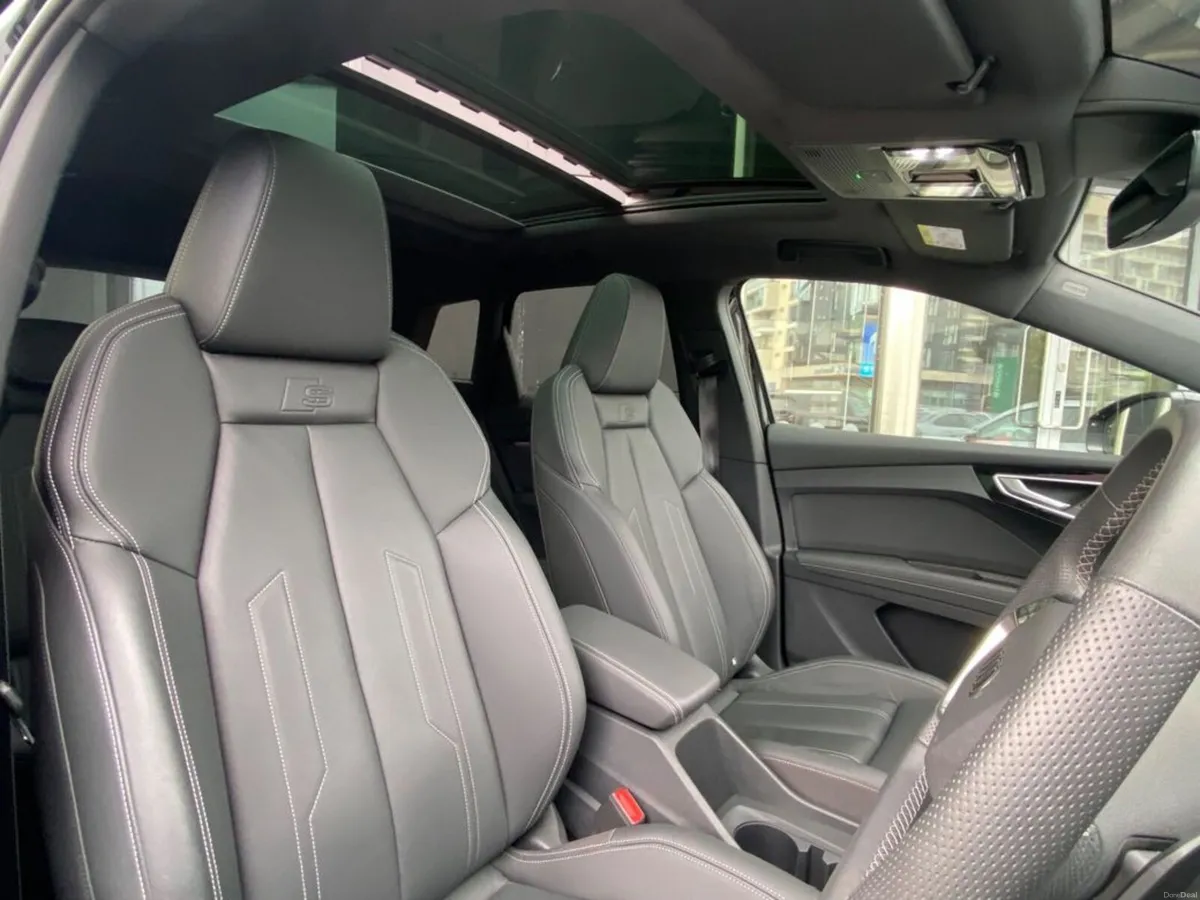 Audi Q4 e-tron 45 Black Edition S-Line Auto EV - Image 4