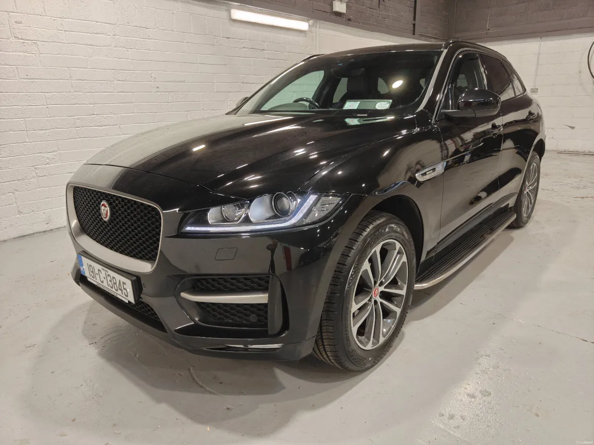 2019 JAGUAR F-PACE R-SPORT 180BHP AUTOMATIC - Image 3