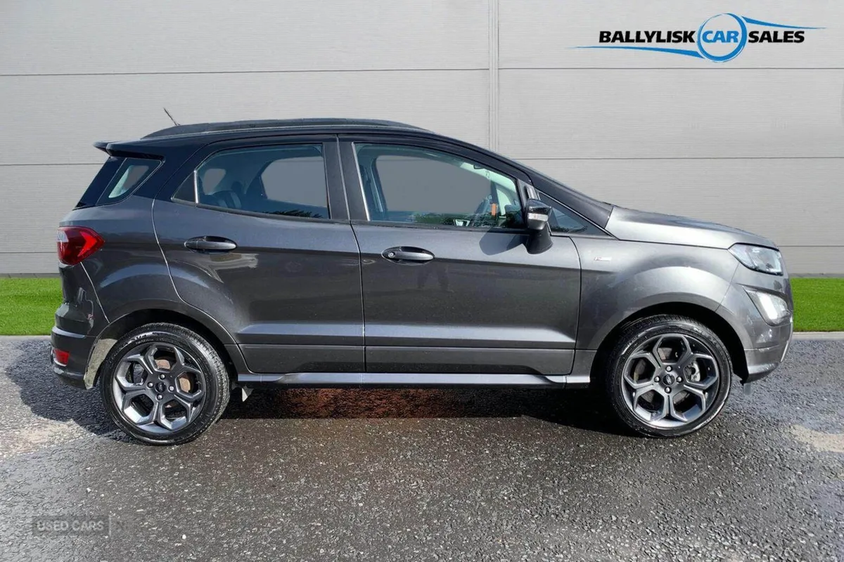 Ford EcoSport 1.0T 140PS ST-Line in Magnetic with - Image 3