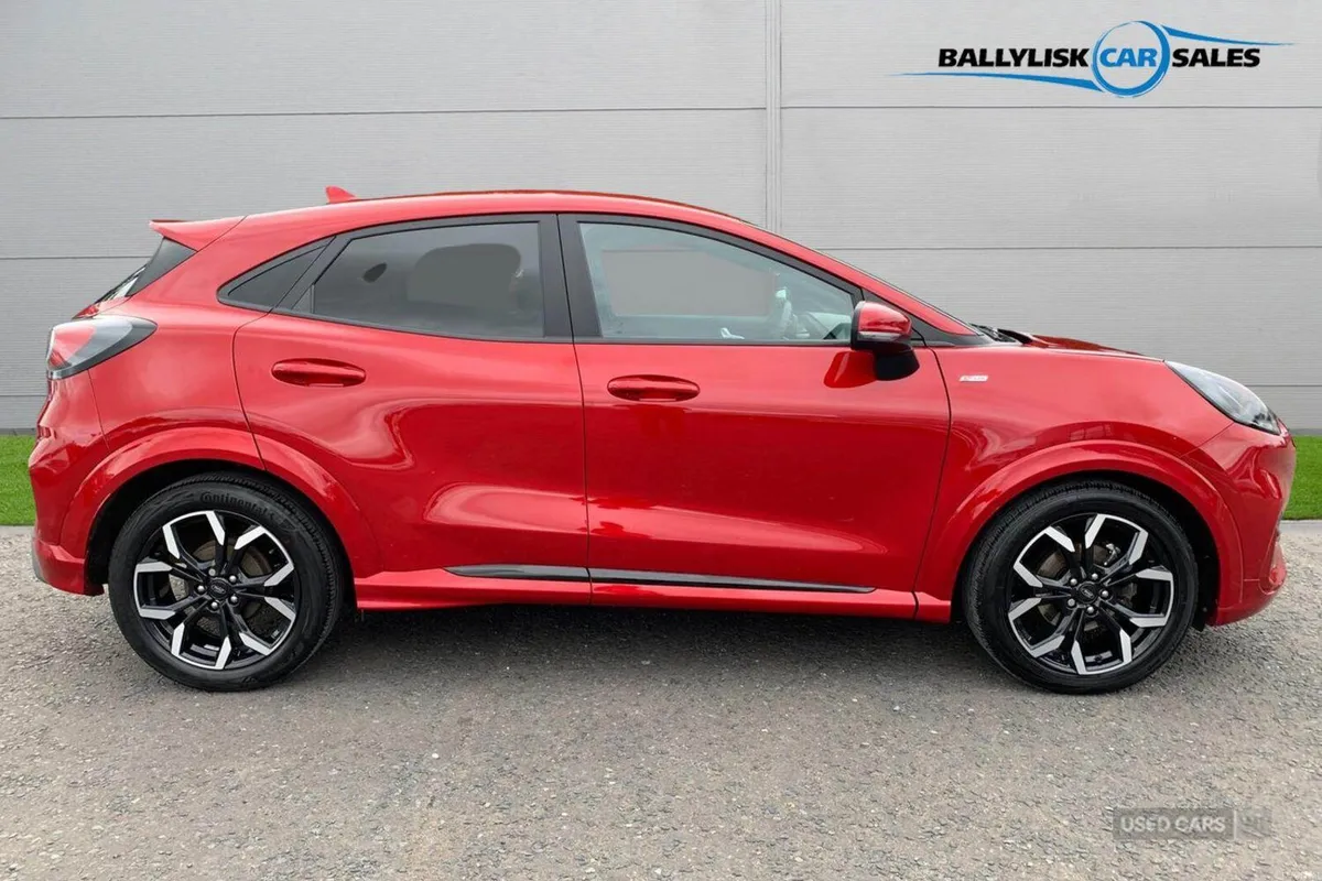 Ford Puma 1.0T 125PS ST-Line X in Fantastic Red wi - Image 3